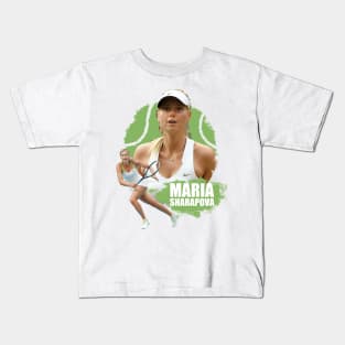 Maria Sharapova 3D Cartoon Kids T-Shirt